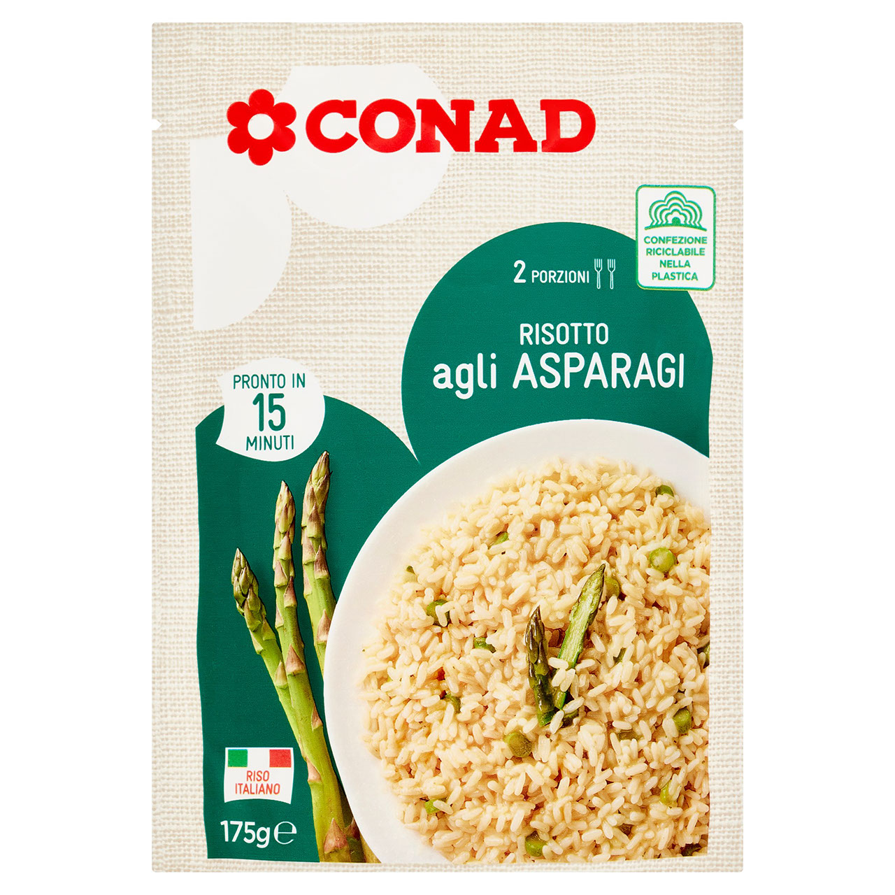 Risotto agli Asparagi 175 g Conad online