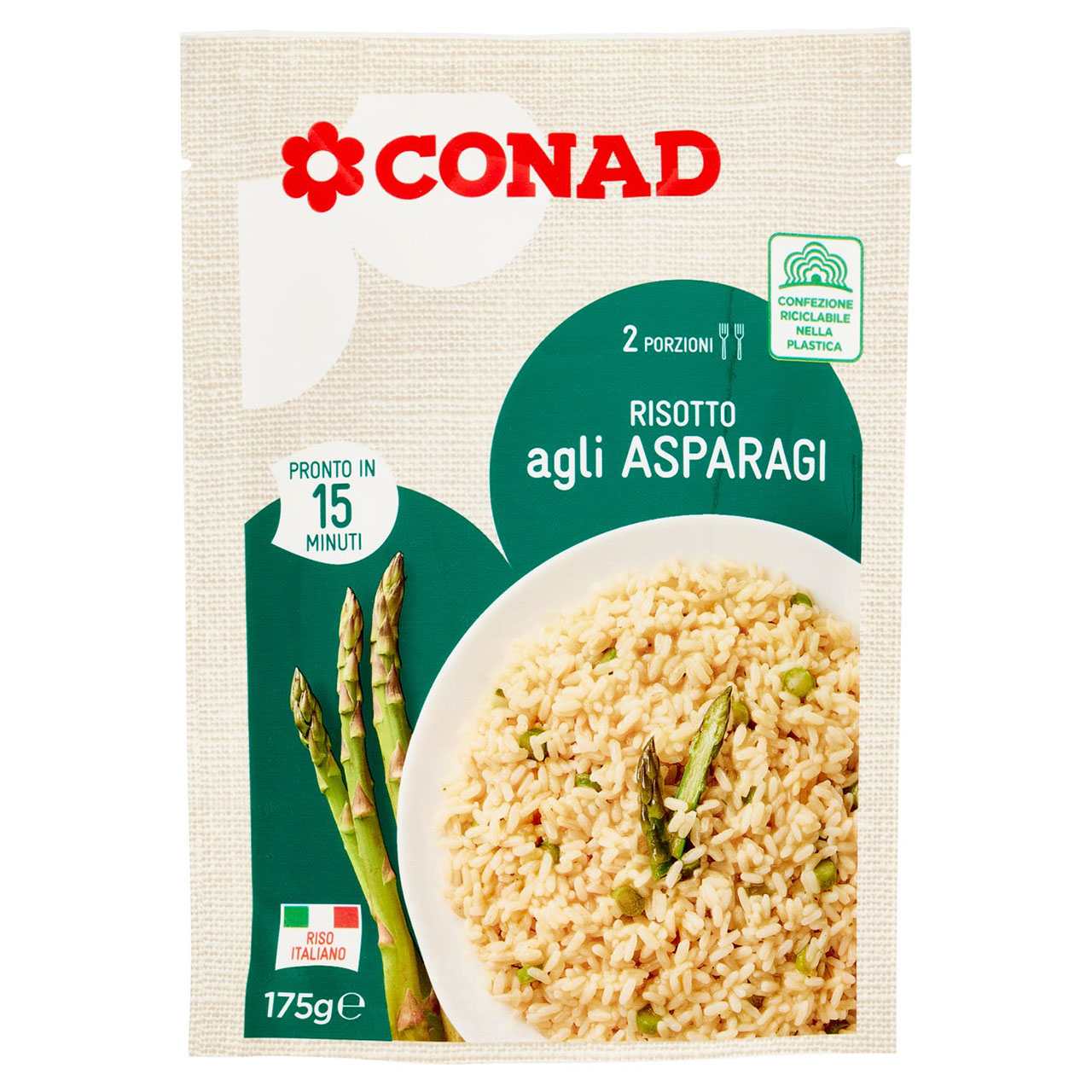 Risotto agli Asparagi 175 g Conad online