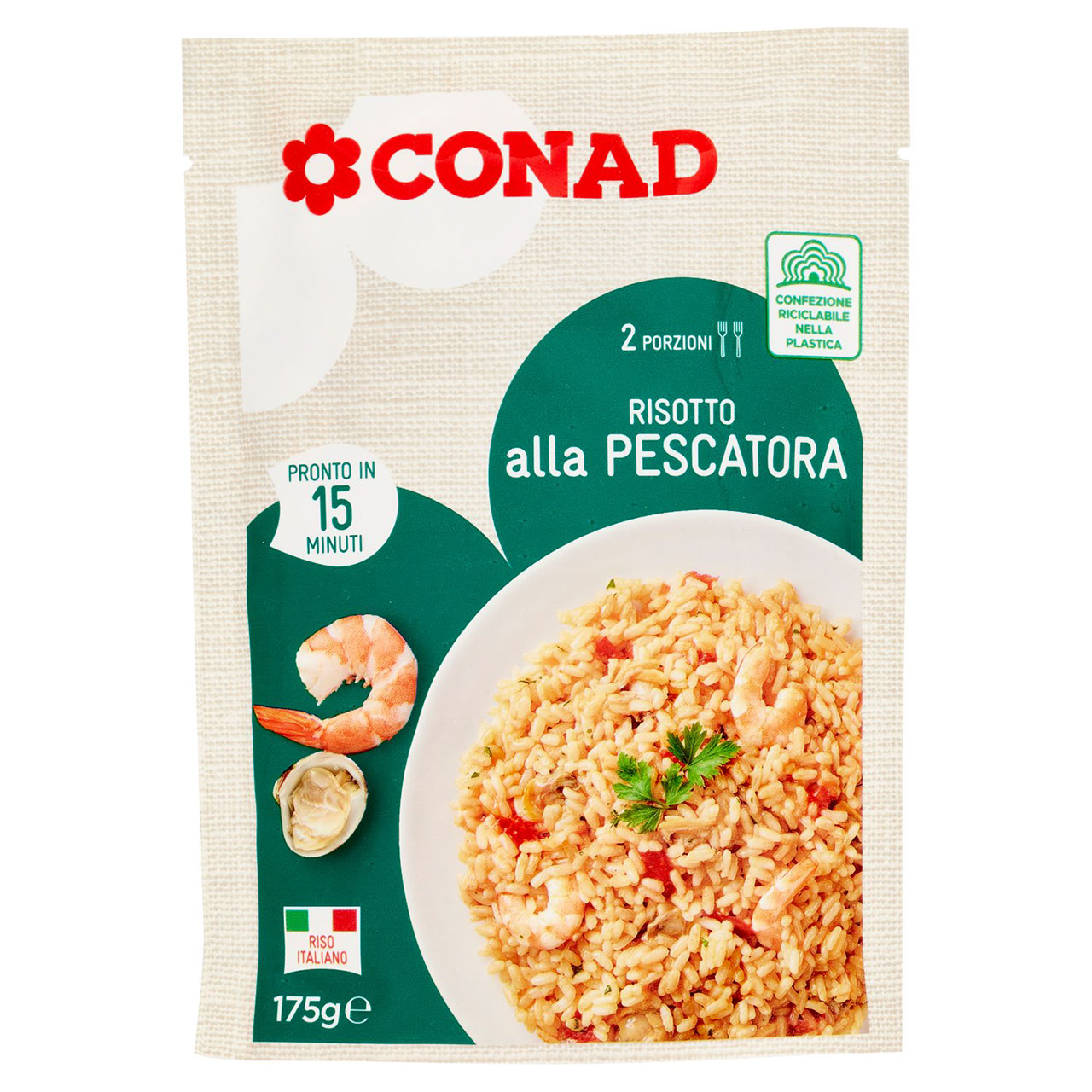 Risotto alla Pescatora 175 g Conad vendita online