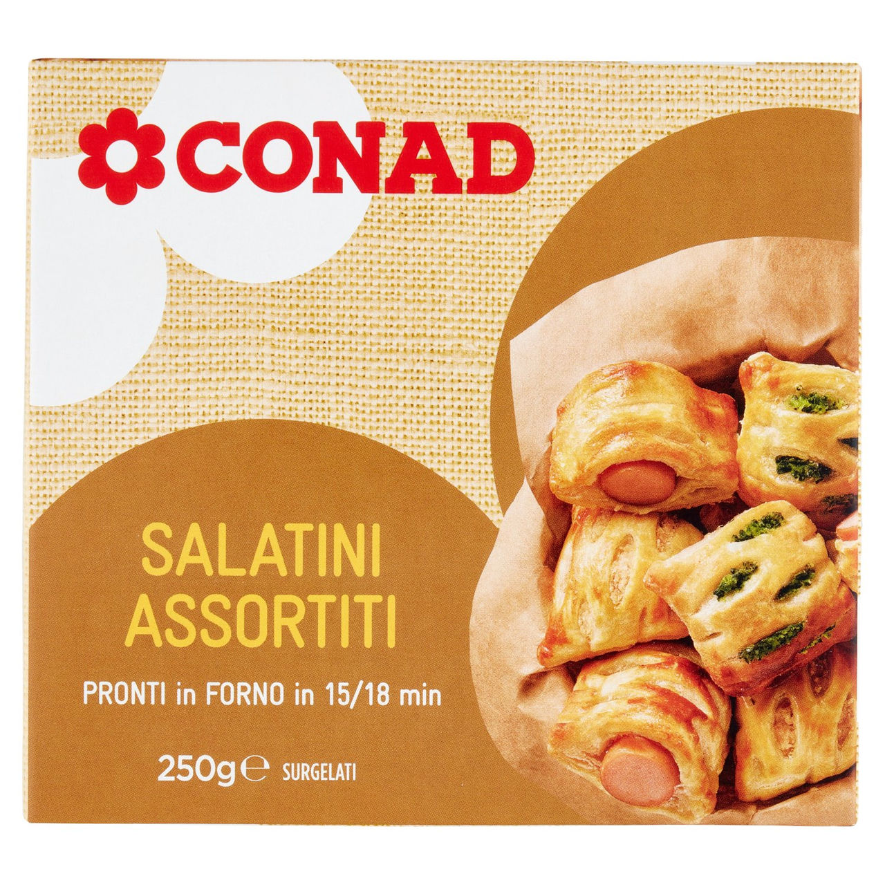 Salatini Assortiti Surgelati 250 g Conad