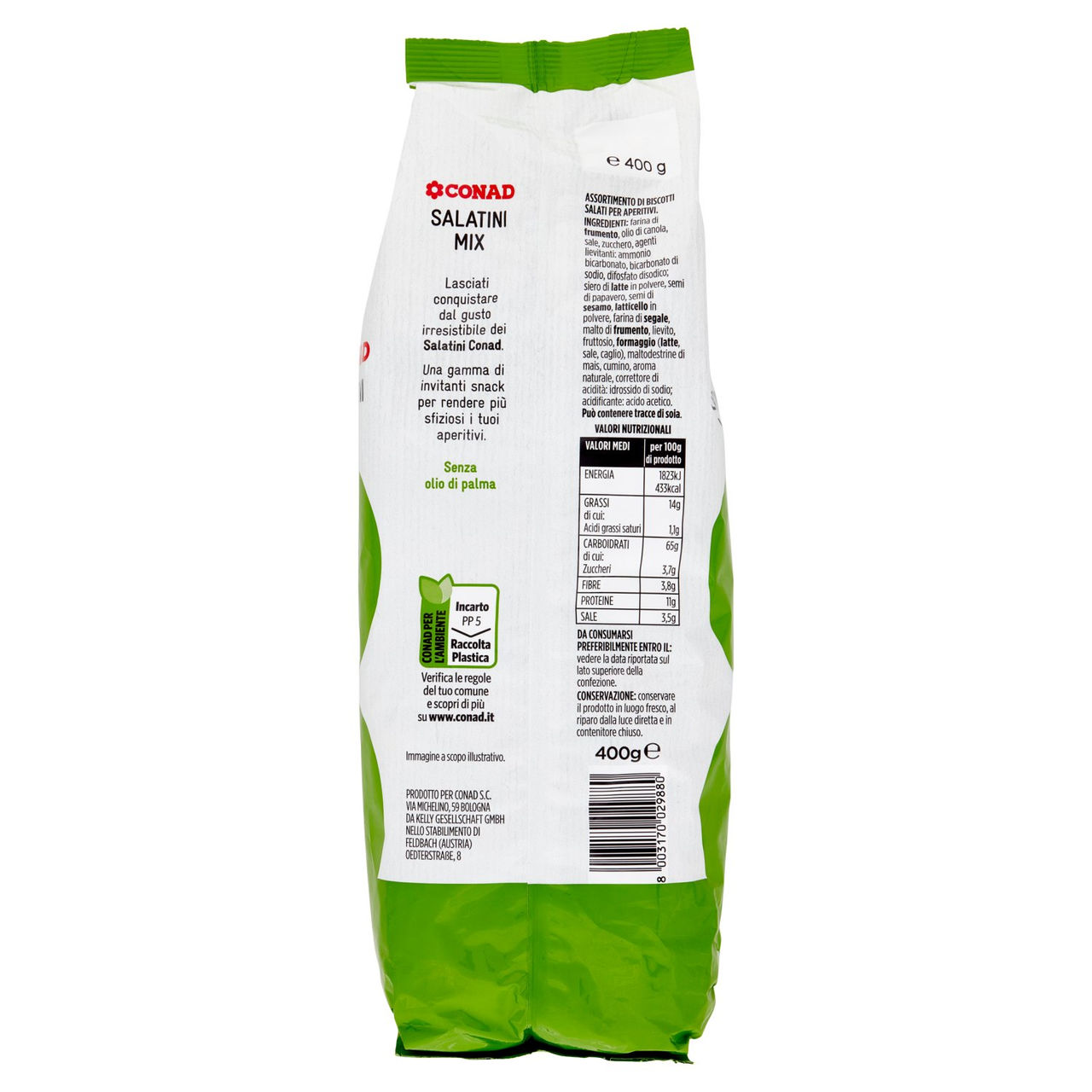 Salatini Mix 400 g Conad in vendita online