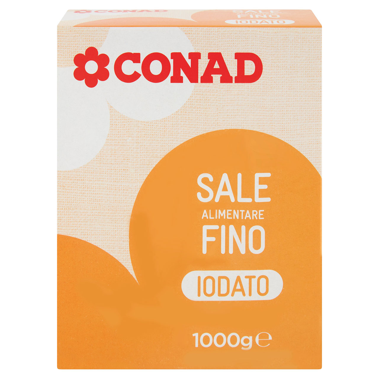 Sale Alimentare Iodato Fino 1000 g Conad