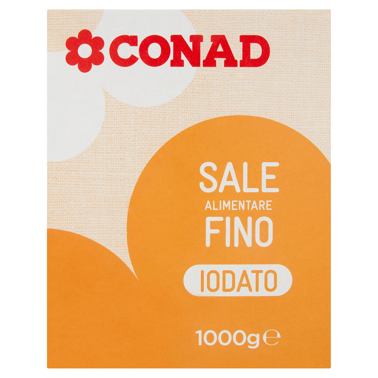 Sale Alimentare Iodato Fino 1000 g Conad