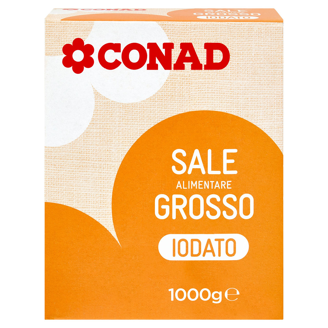 Sale Alimentare Grosso Iodato 1000 g Conad