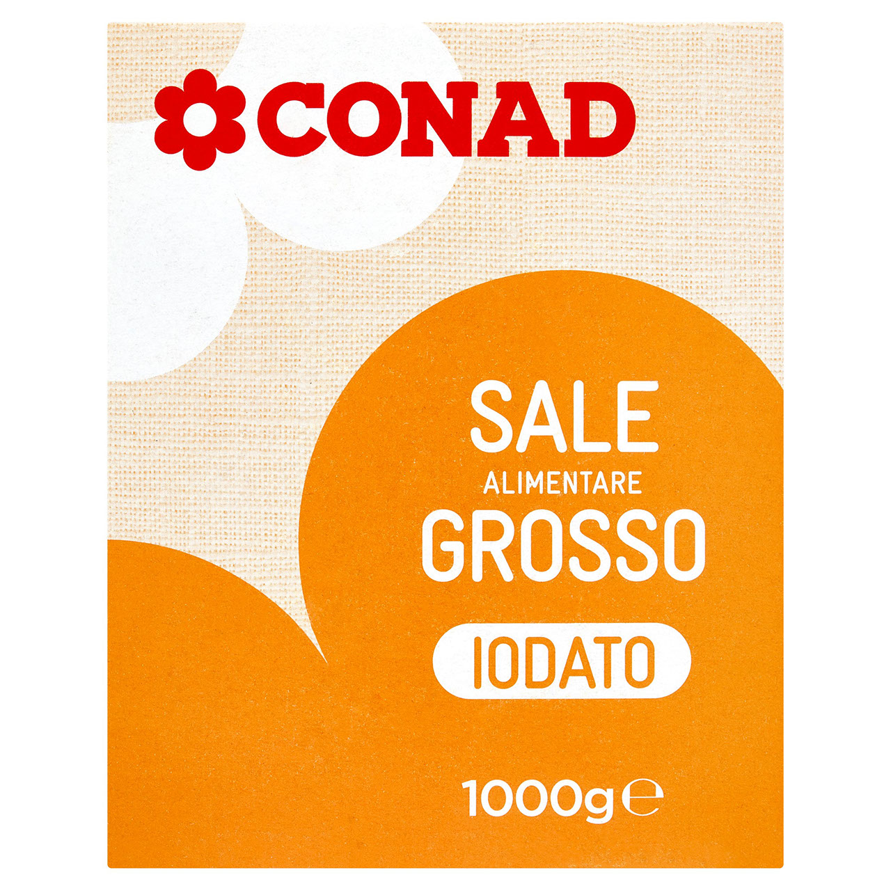 Sale Alimentare Grosso Iodato 1000 g Conad