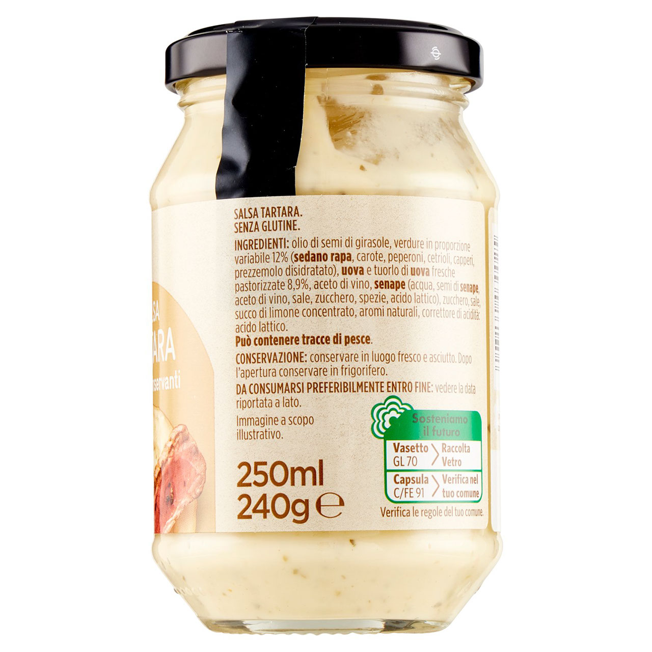 Salsa Tartara 240 g Conad in vendita online