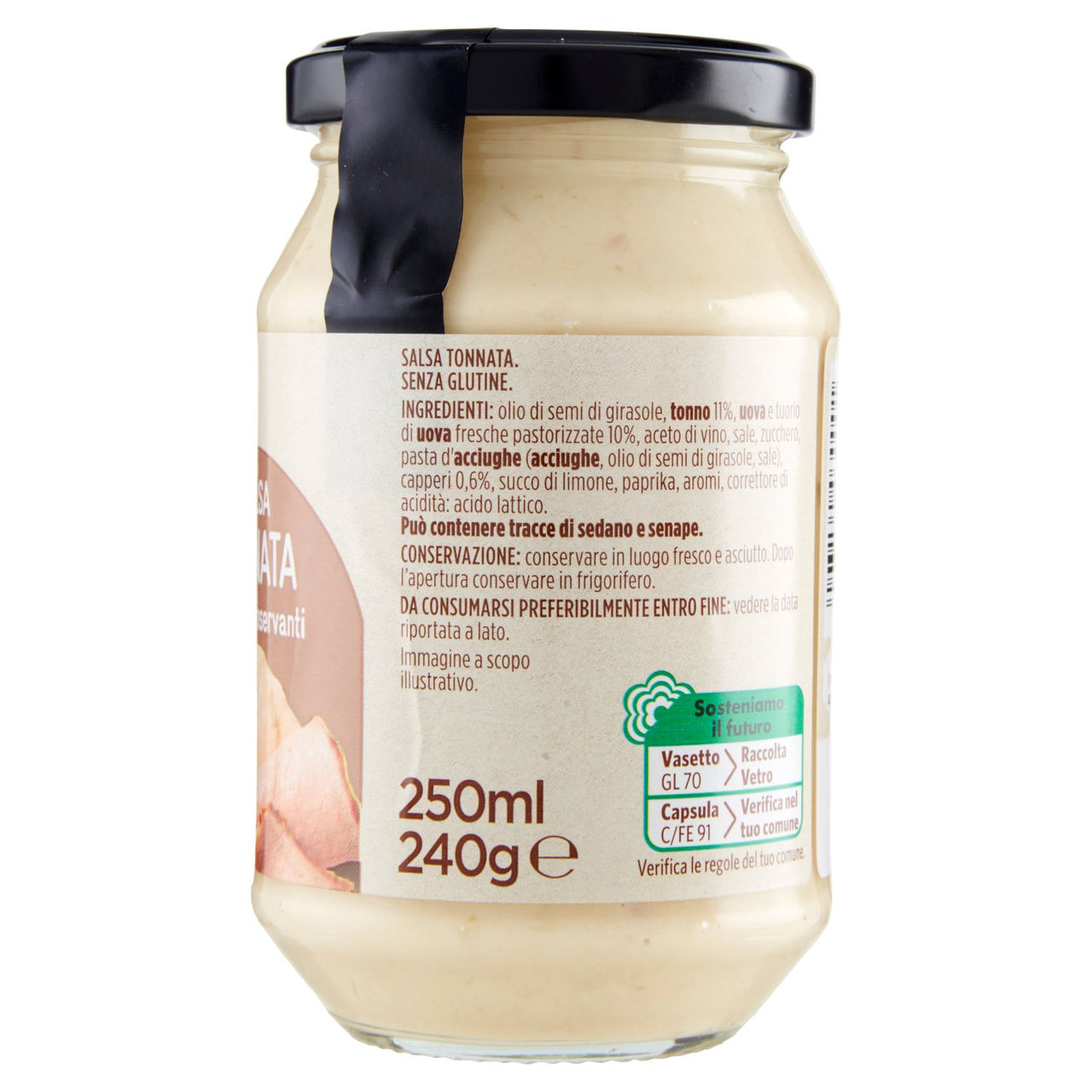 Salsa Tonnata 240g Conad in vendita online