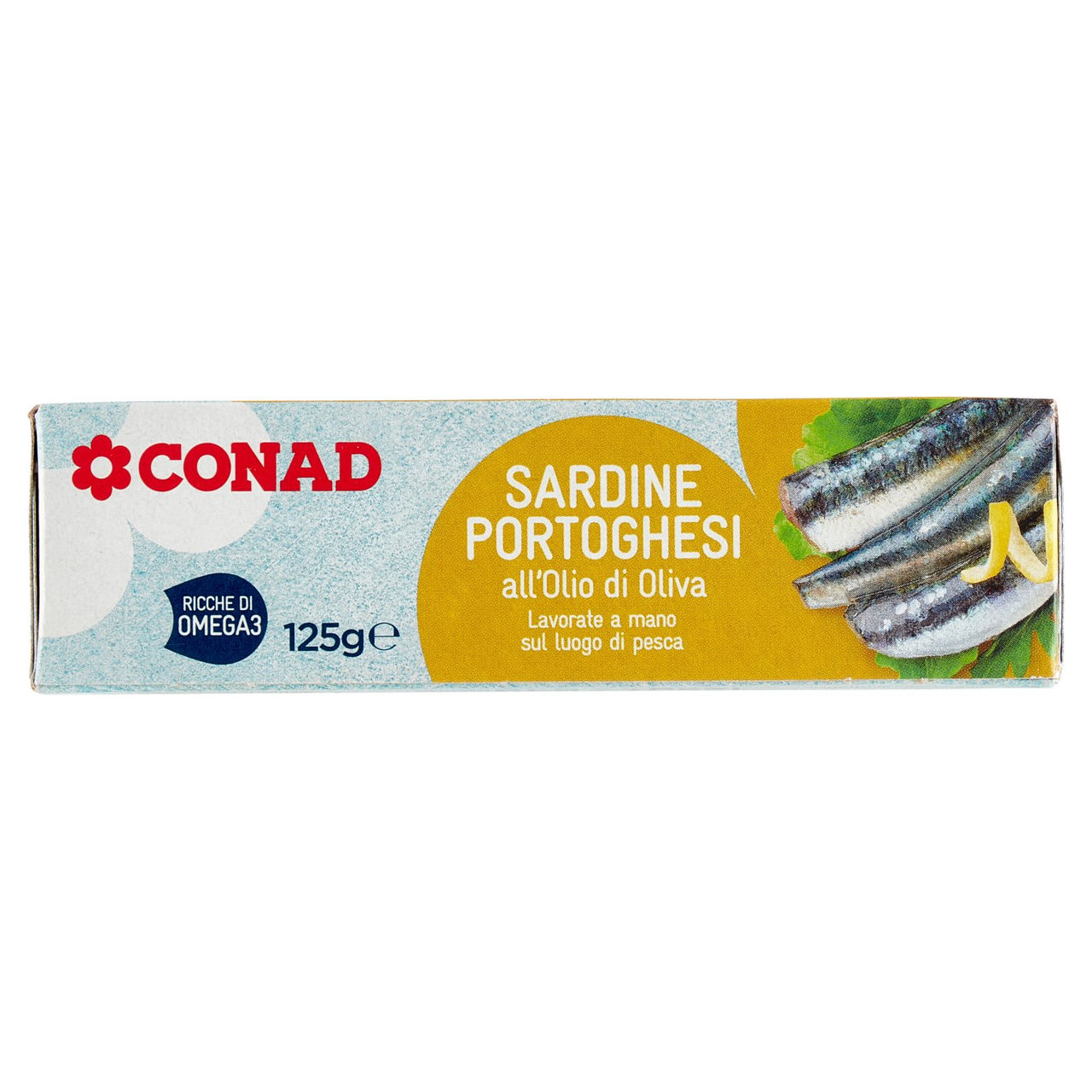 Sardine Portoghesi all'Olio di Oliva 125g Conad