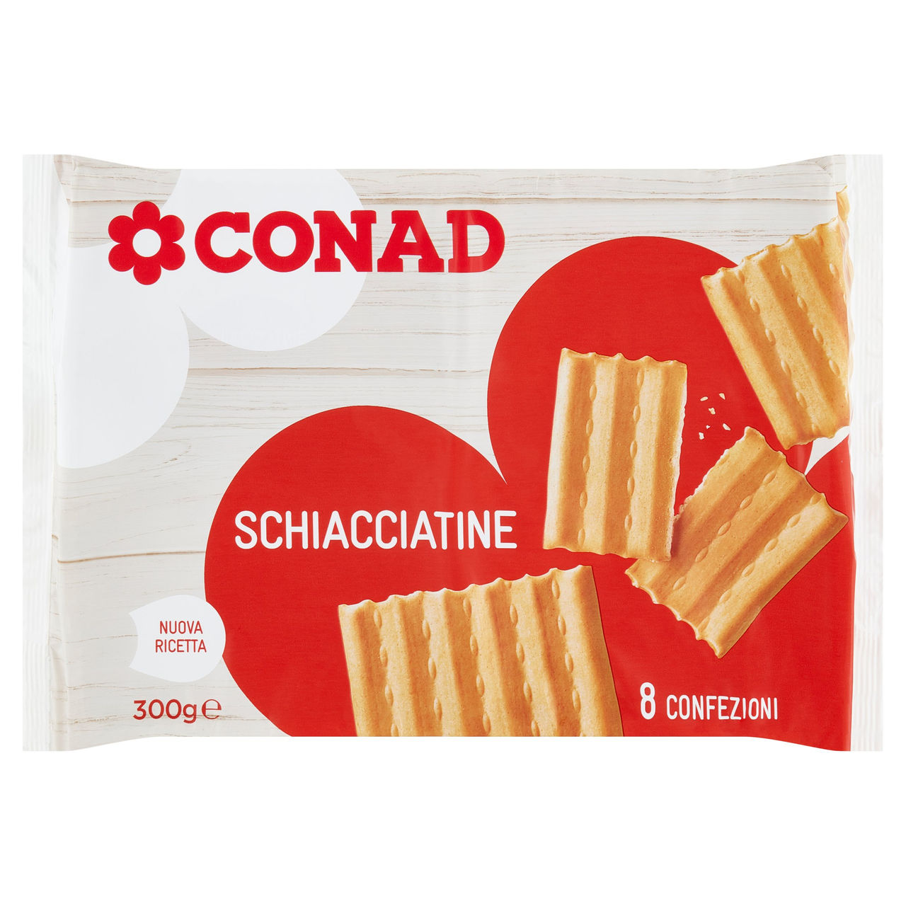 Schiacciatine 8 x 37,5 g Conad in vendita online