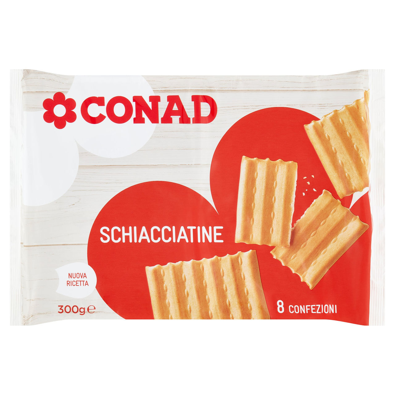 Schiacciatine 8 x 37,5 g Conad in vendita online