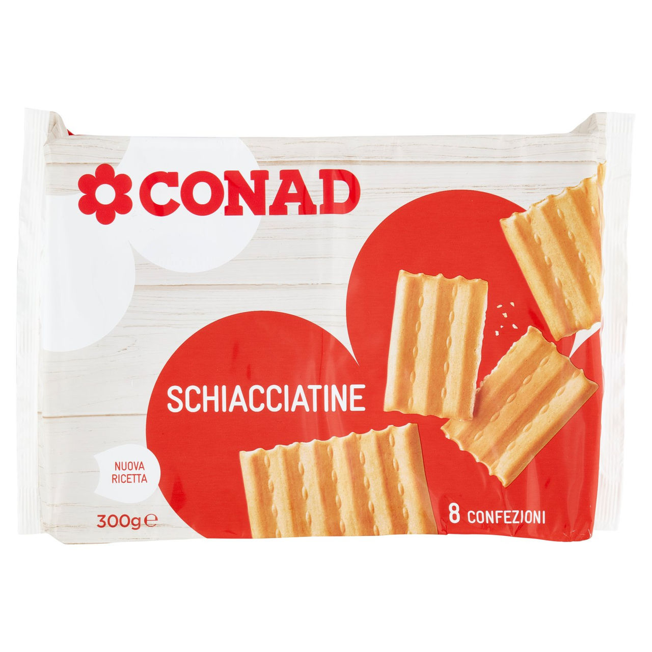 Schiacciatine 8 x 37,5 g Conad in vendita online