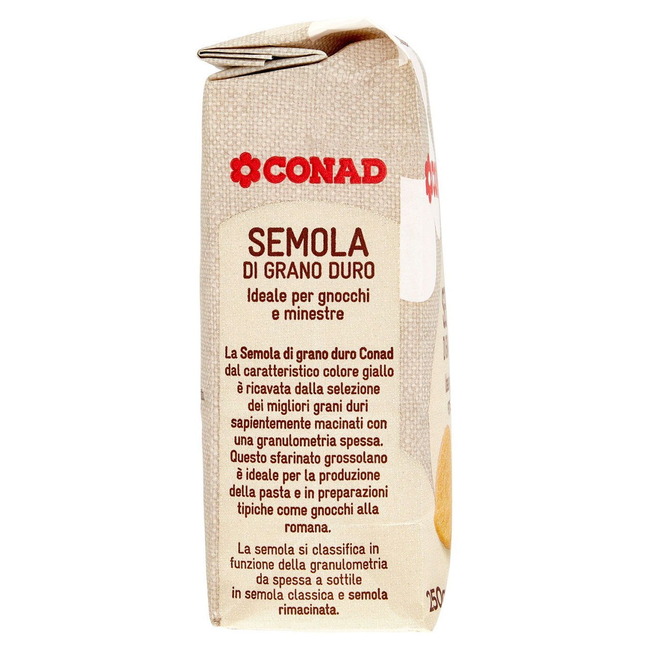 Semola di grano duro 250 g Conad in vendita online