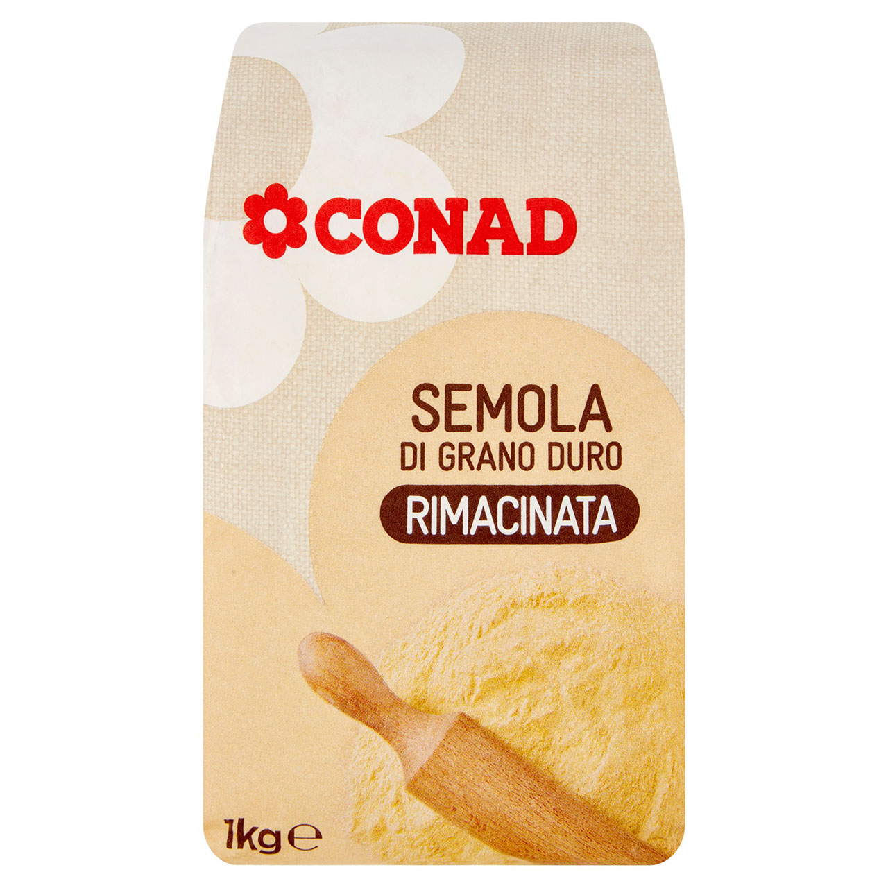 Semola di grano duro Rimacinata 1 kg Conad