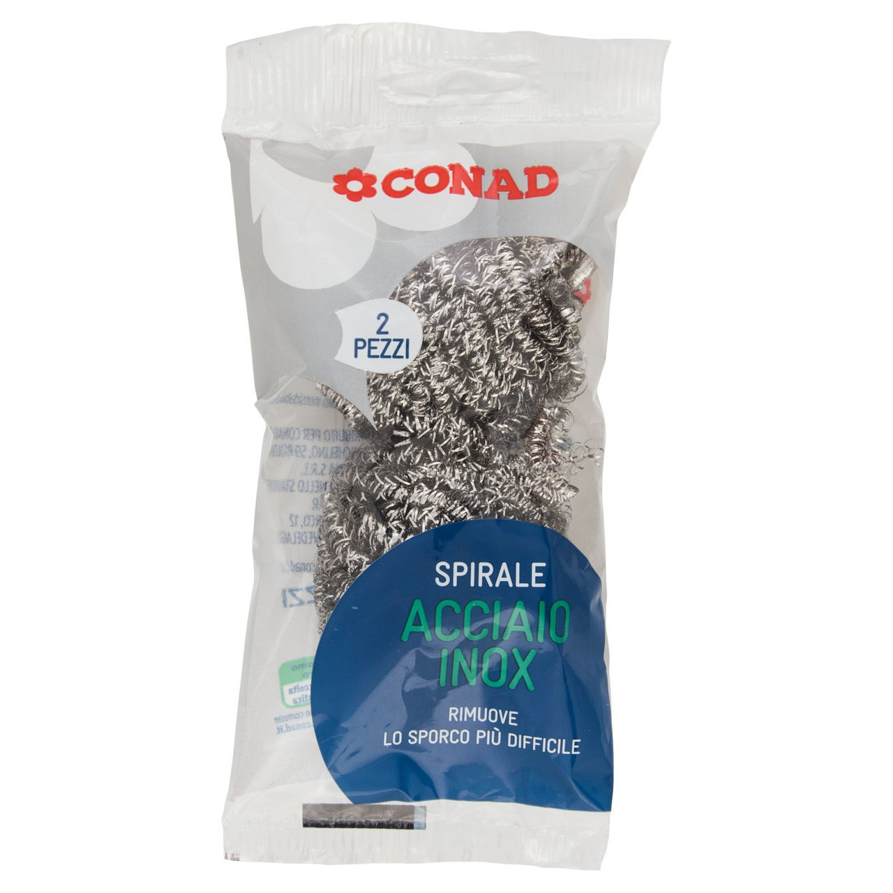 Spirale Acciaio Inox 2 Pezzi Conad vendita online