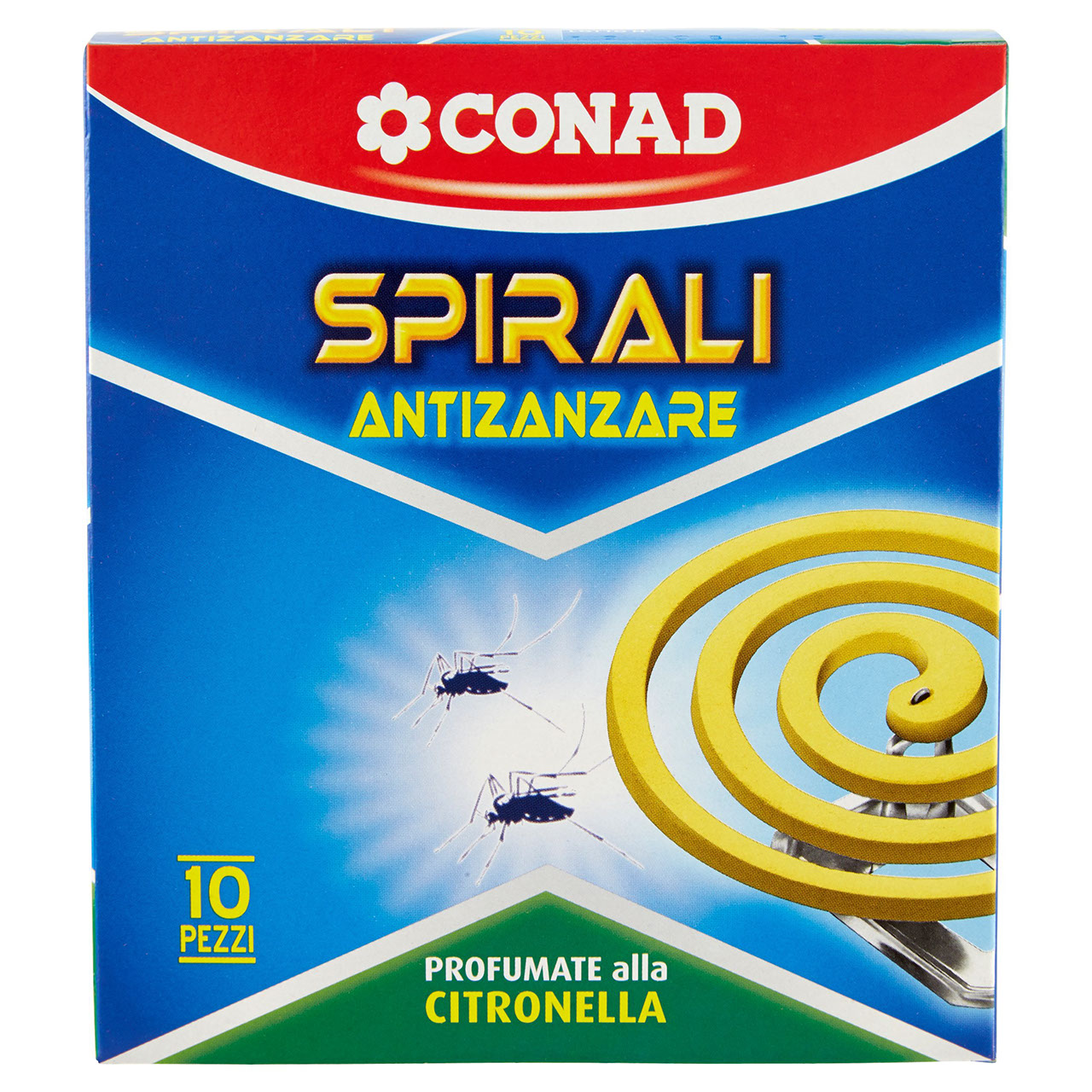 Spirali Antizanzare alla Citronella 10 Pezzi