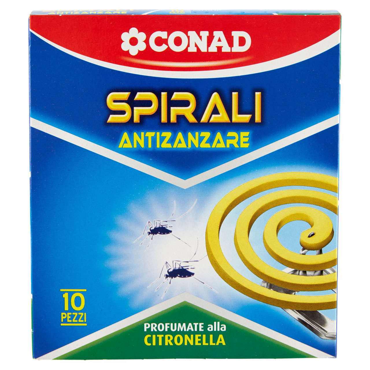 Spirali Antizanzare alla Citronella 10 Pezzi