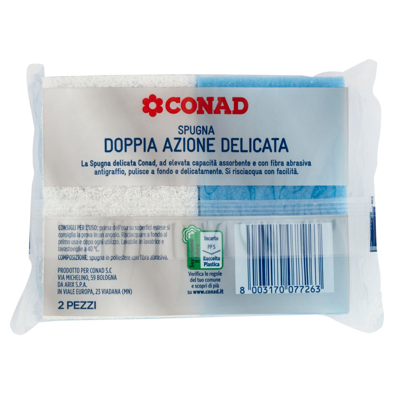 Spugna Doppia Azione Conad in vendita online