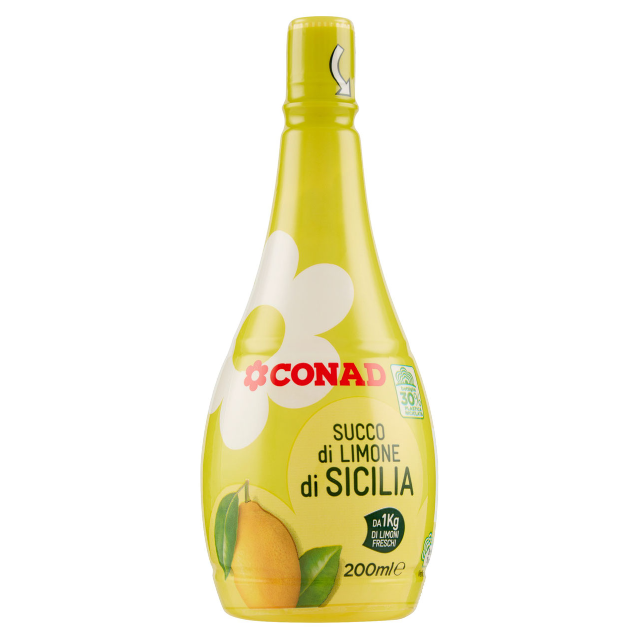 Succo di Limone di Sicilia 200 ml Conad