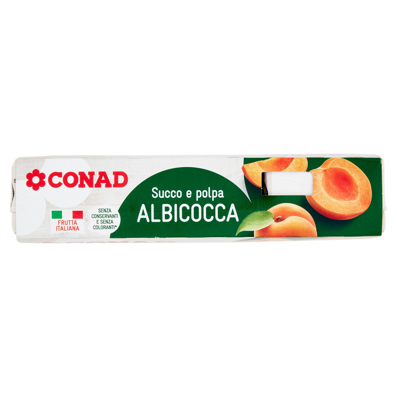 Succo e polpa brick albicocca 200 ml x 3 Conad