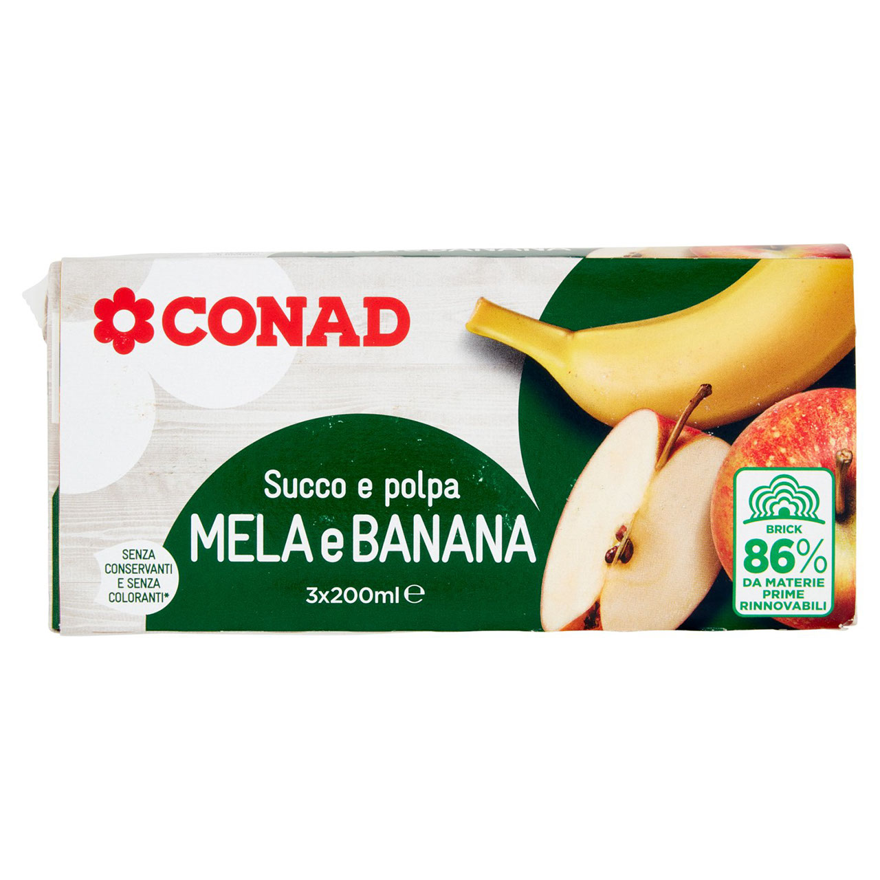 Succo e polpa Mela e Banana Conad online