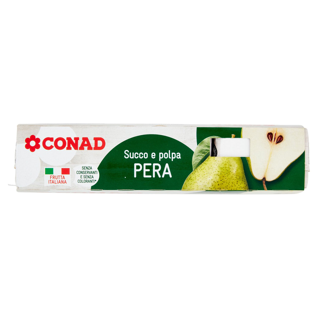 Succo e polpa brick pera 200 ml x 3 Conad