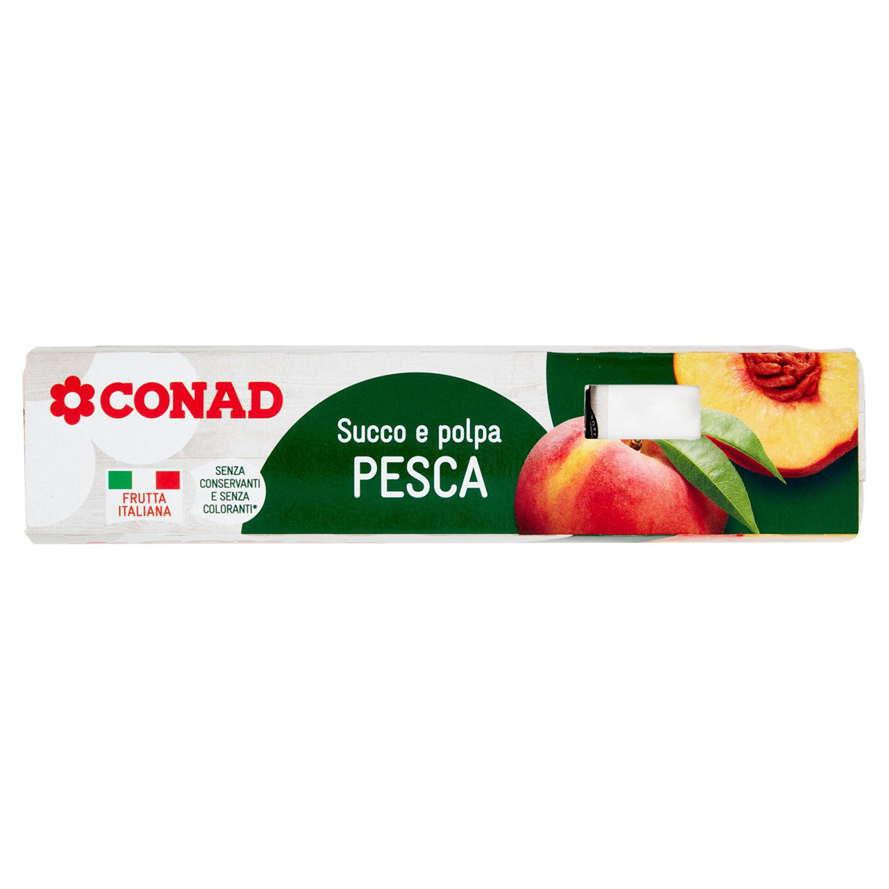 Succo e Polpa Pesca Brick 200ml x 3 Conad