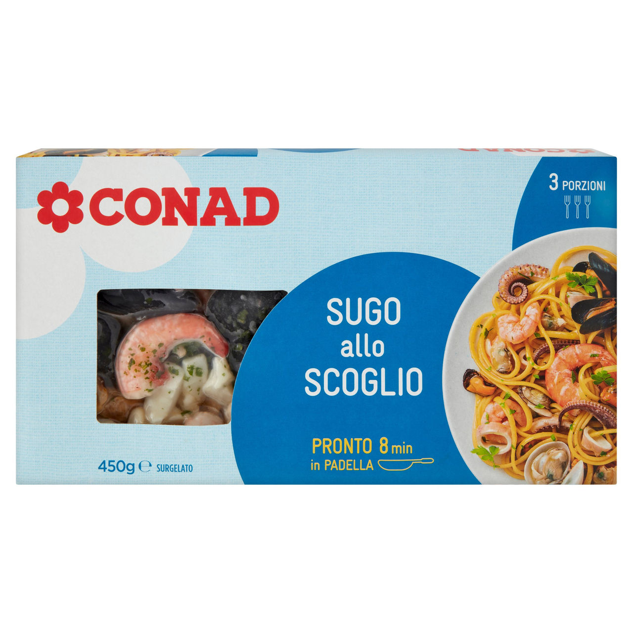 Sugo allo Scoglio Surgelato 450 g Conad