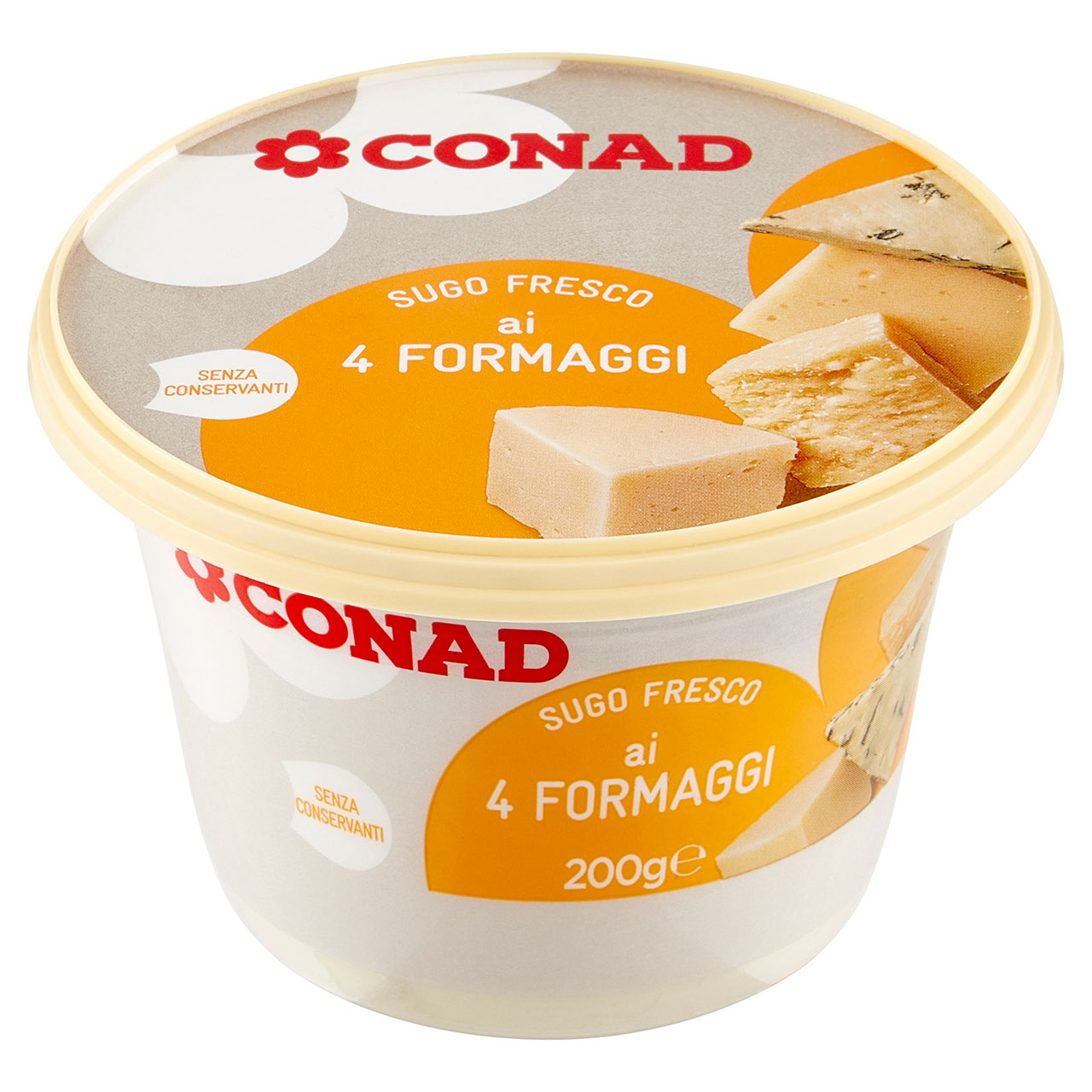 Sugo Fresco ai 4 Formaggi 200 g Conad online