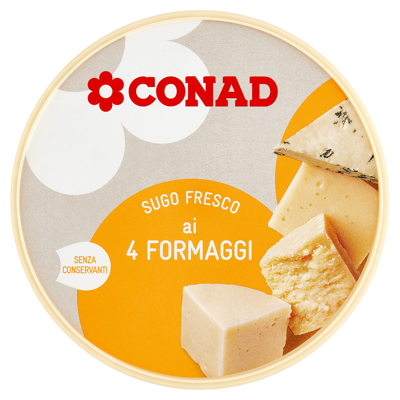 Sugo Fresco ai 4 Formaggi 200 g Conad online