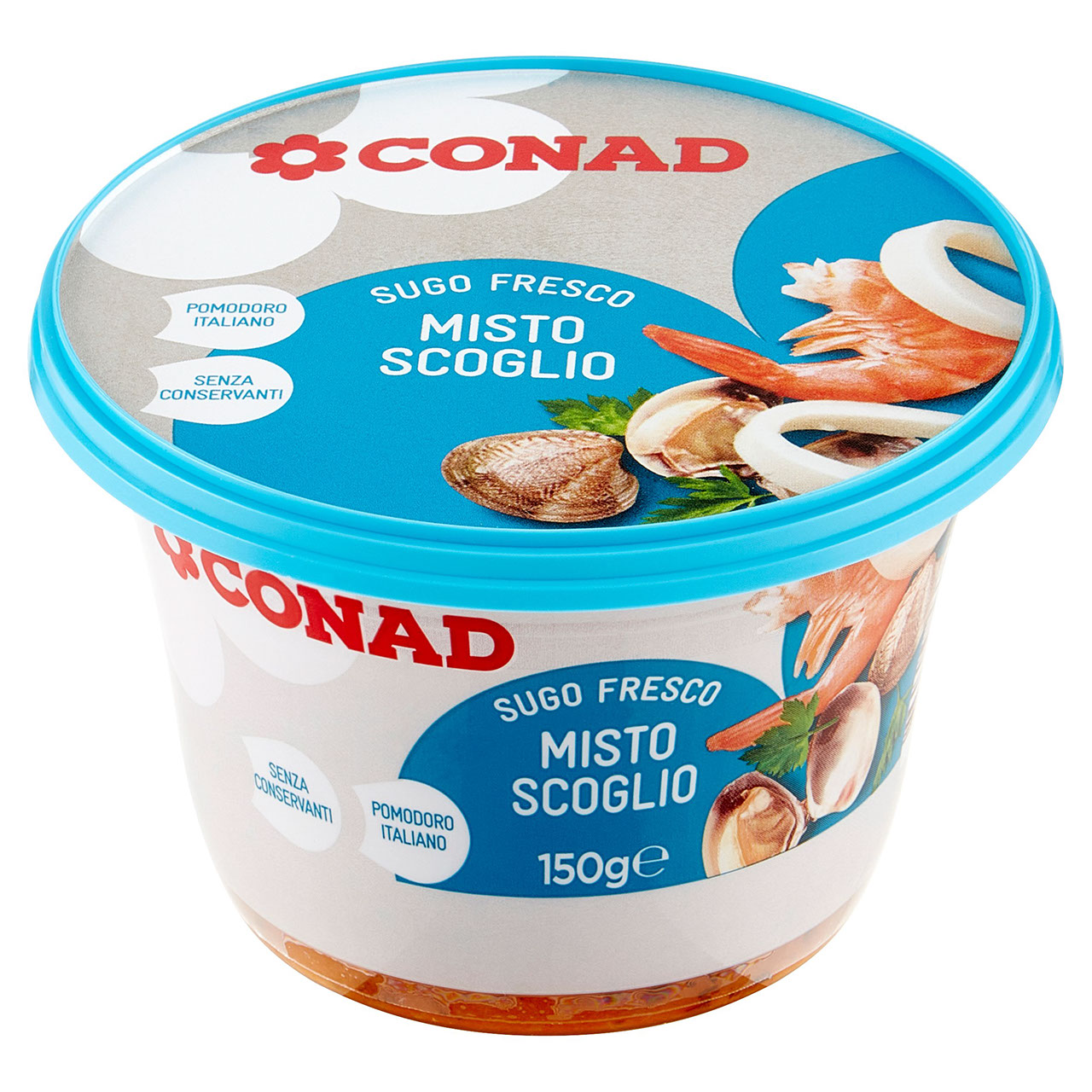 Sugo fresco misto scoglio g 150 Conad