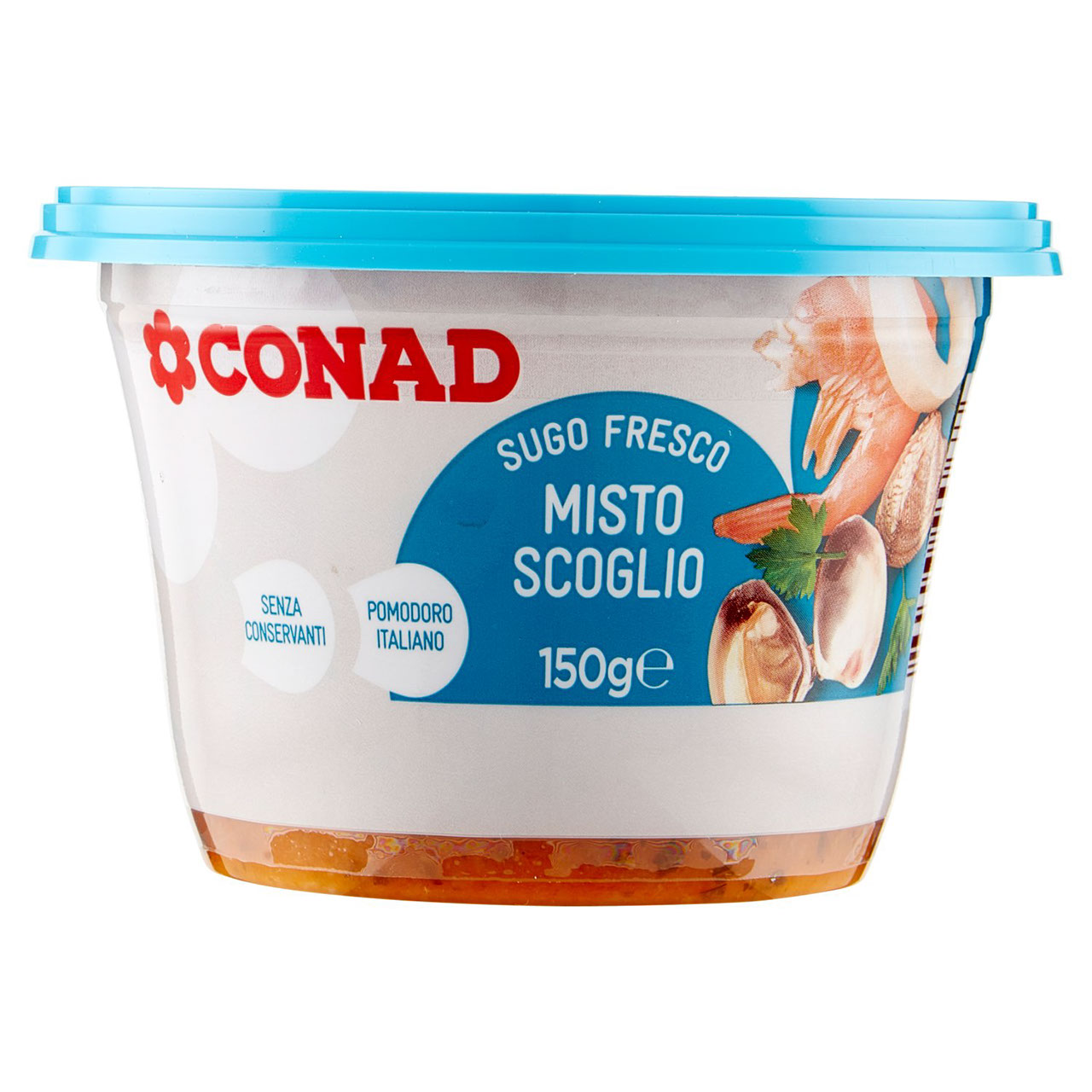 Sugo fresco misto scoglio g 150 Conad