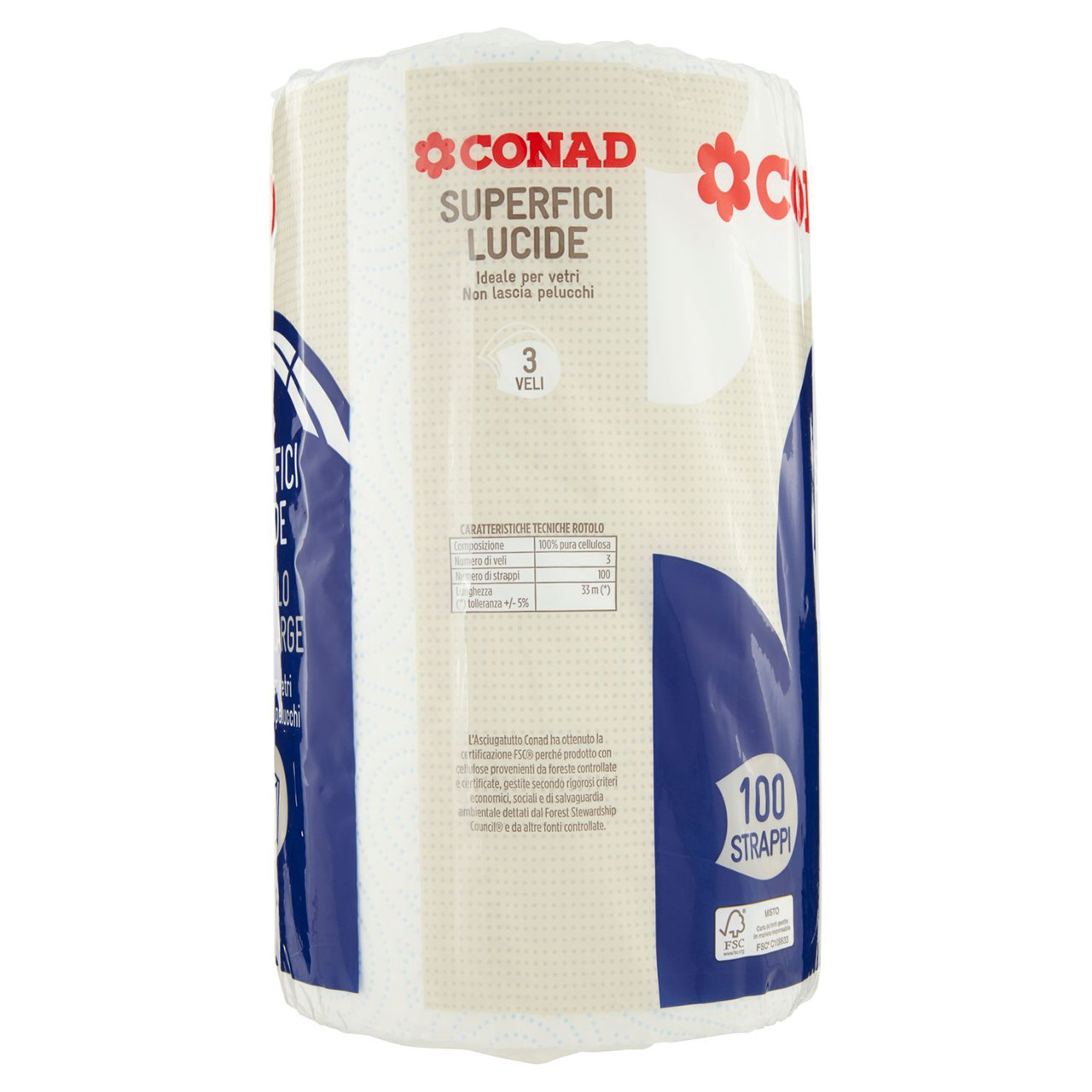 Superfici Lucide 1 Rotolo Extra Large Conad