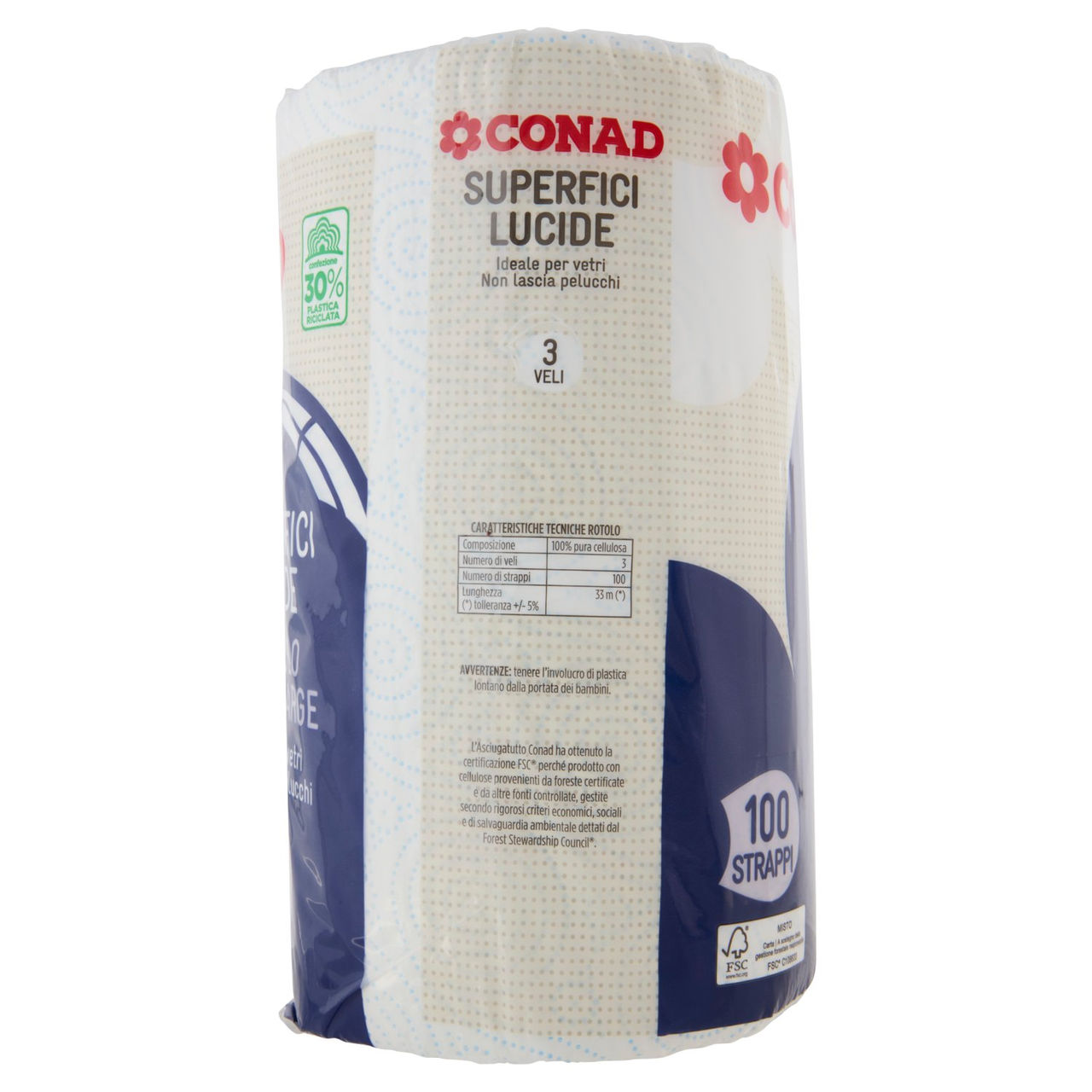 Superfici Lucide 1 Rotolo Extra Large Conad