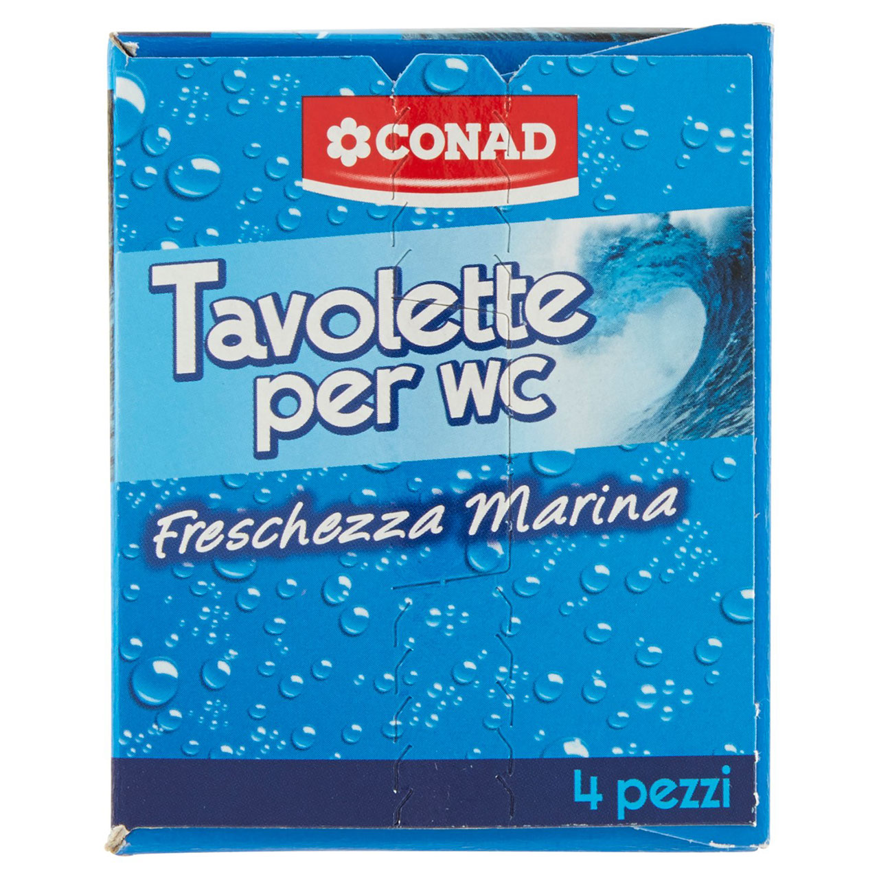 Tavolette per wc Freschezza Marina 4 x 40 g Conad