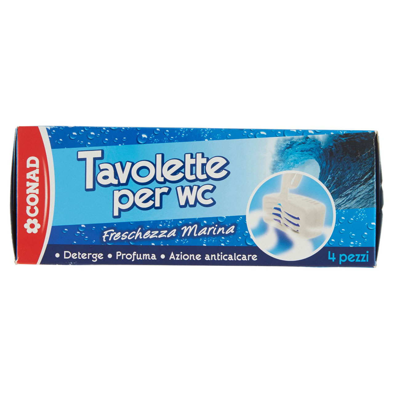 Tavolette per wc Freschezza Marina 4 x 40 g Conad