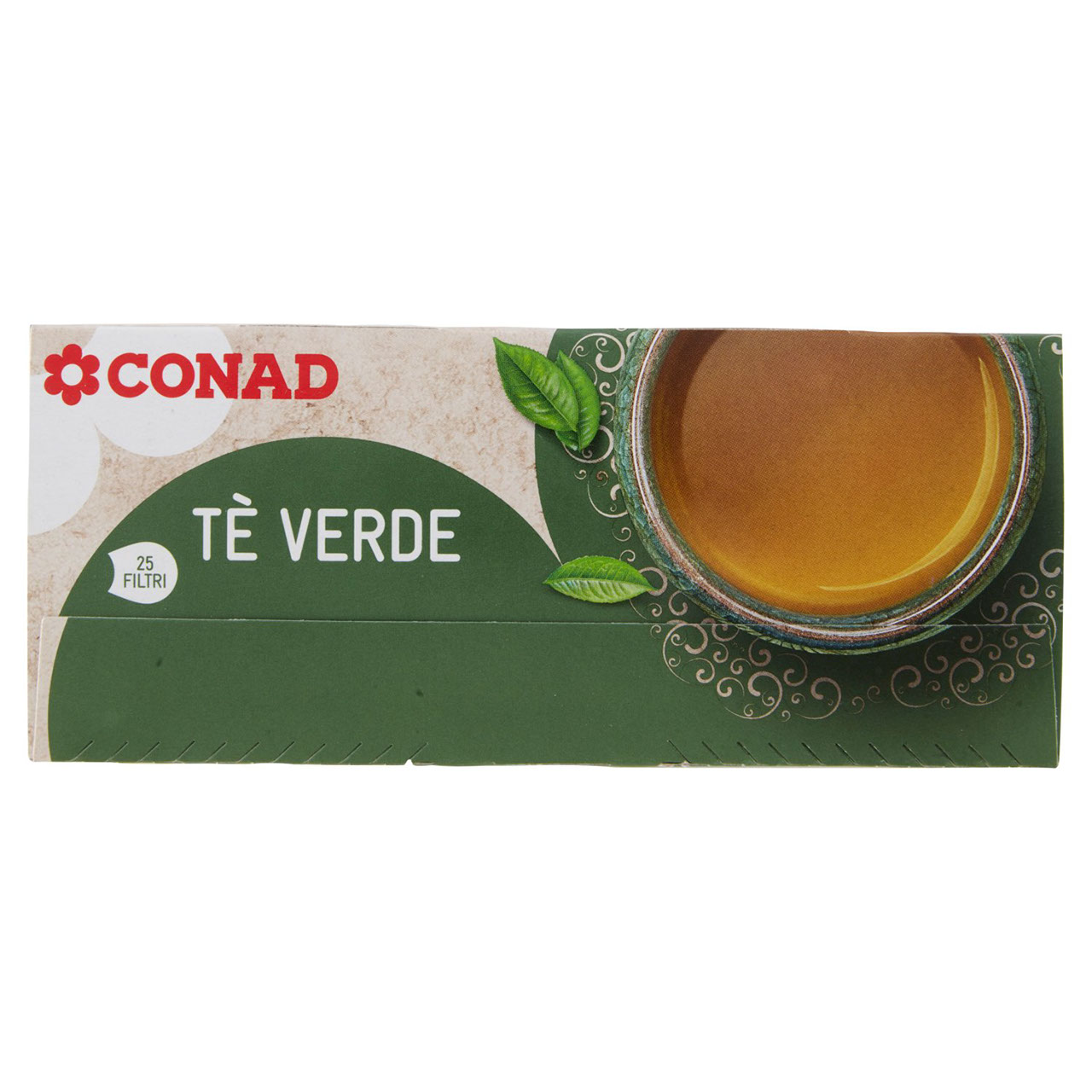 Tè Verde 25 Filtri da 2 g Conad