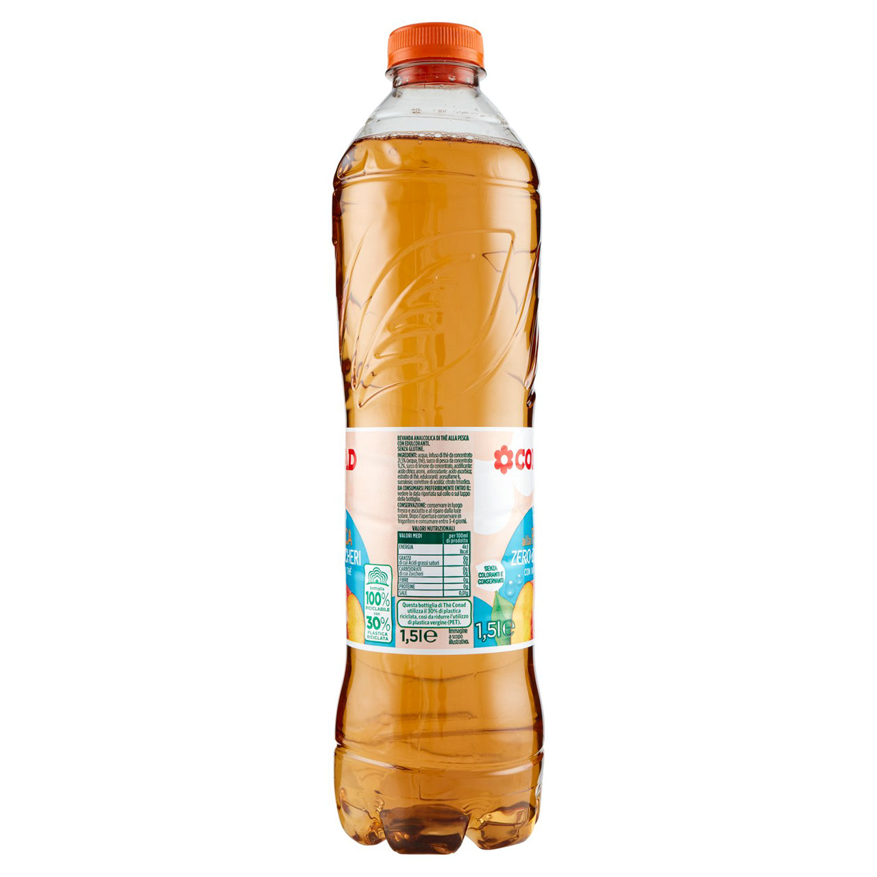 Thè Zero Zuccheri alla Pesca 1,5 l Conad