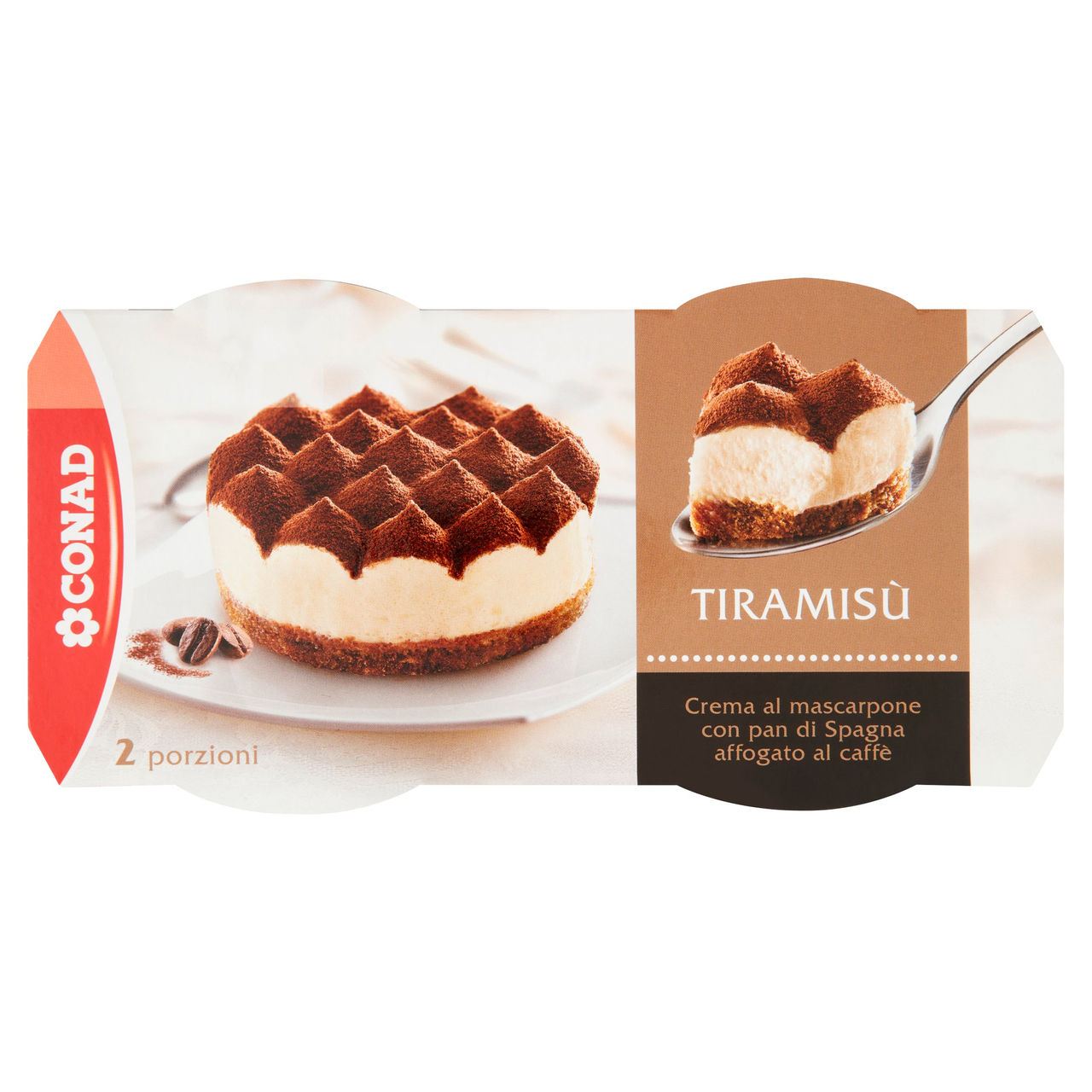 Tiramisù 2 x 90 g Conad in vendita online