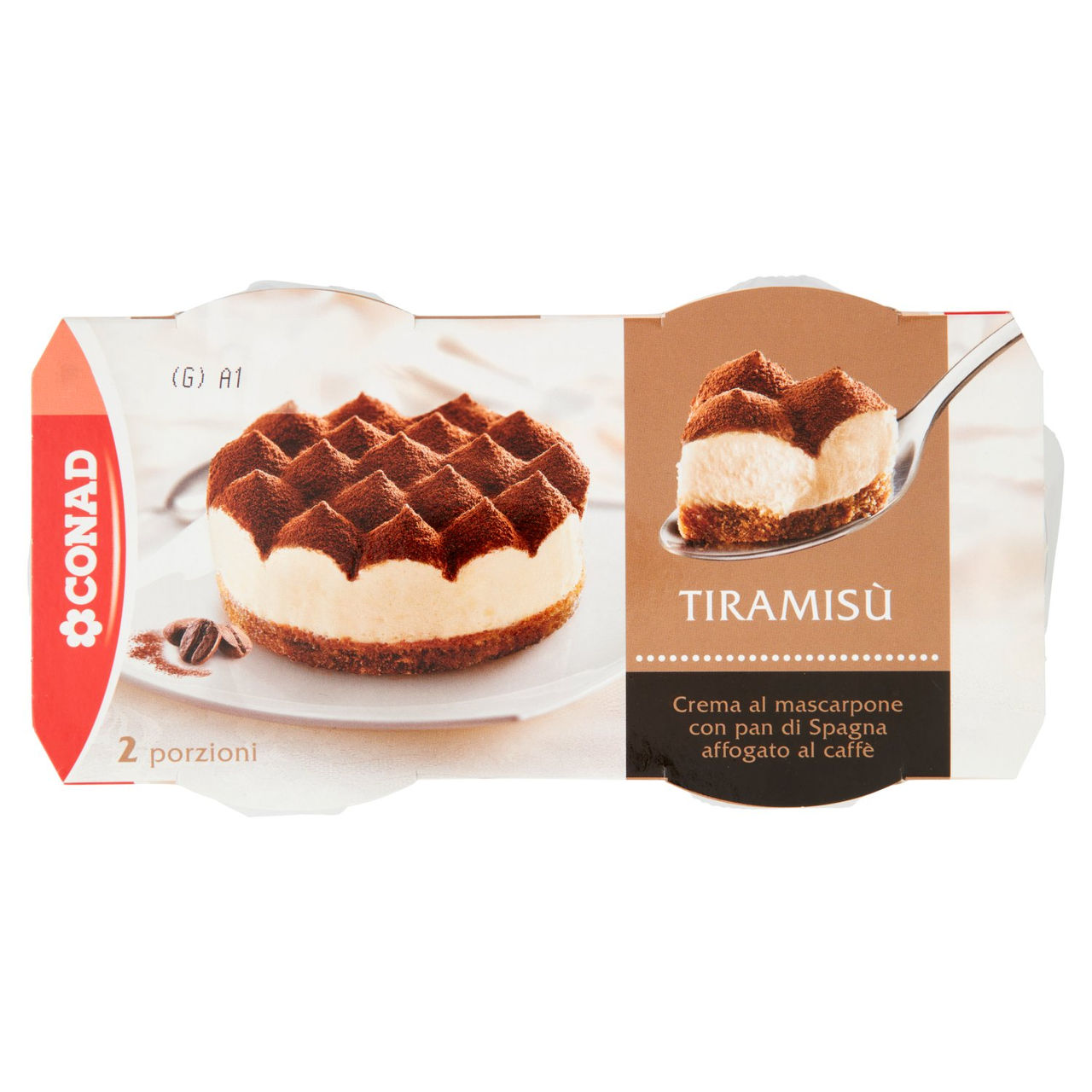 Tiramisù 2 x 90 g Conad in vendita online