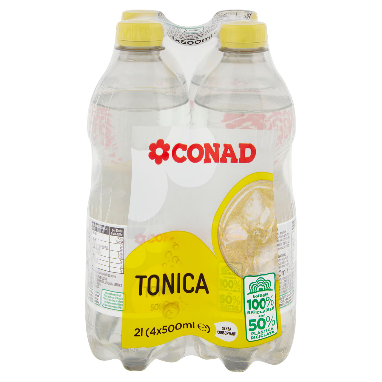 Tonica 4 x 500 ml Conad in vendita online