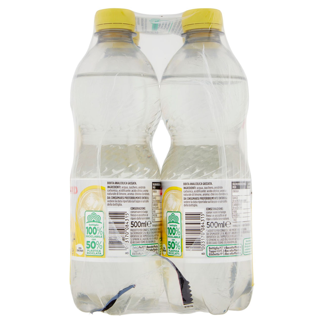 Tonica 4 x 500 ml Conad in vendita online