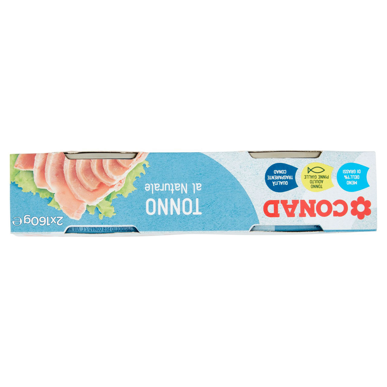 Tonno al Naturale 2 x 160 g Conad