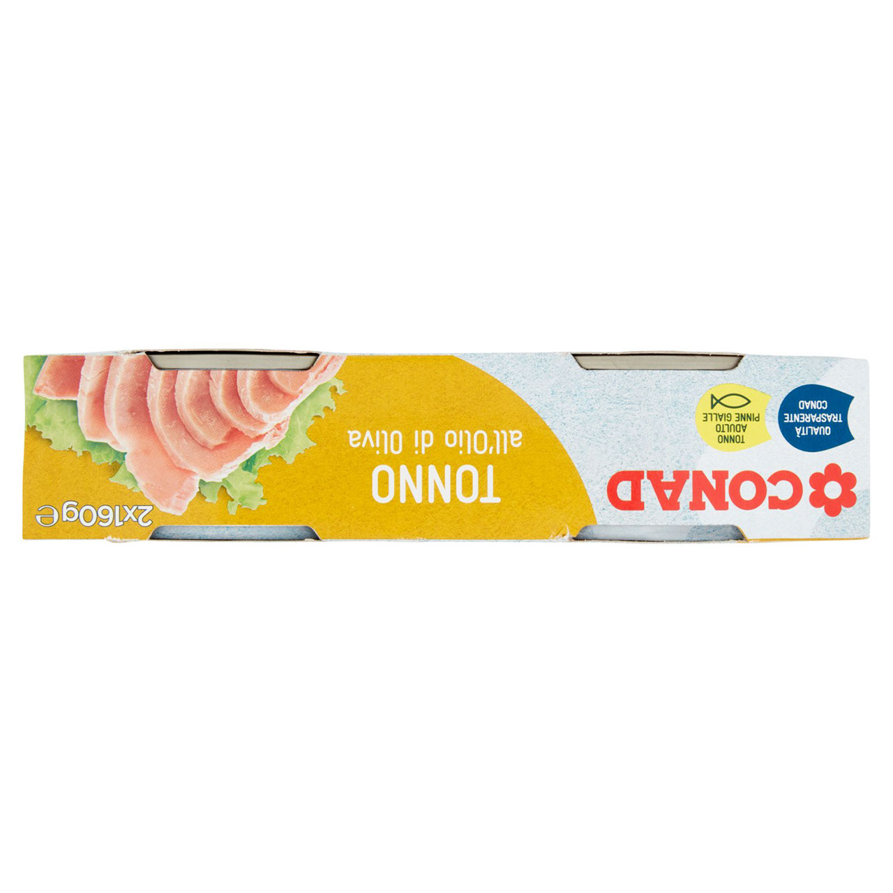 Tonno all'olio d'oliva g 160 x 2 Conad