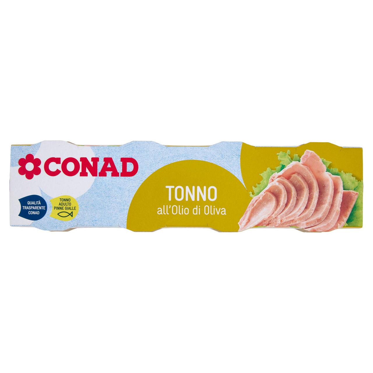 CONAD Tonno all'Olio di Oliva 4 x 70 g