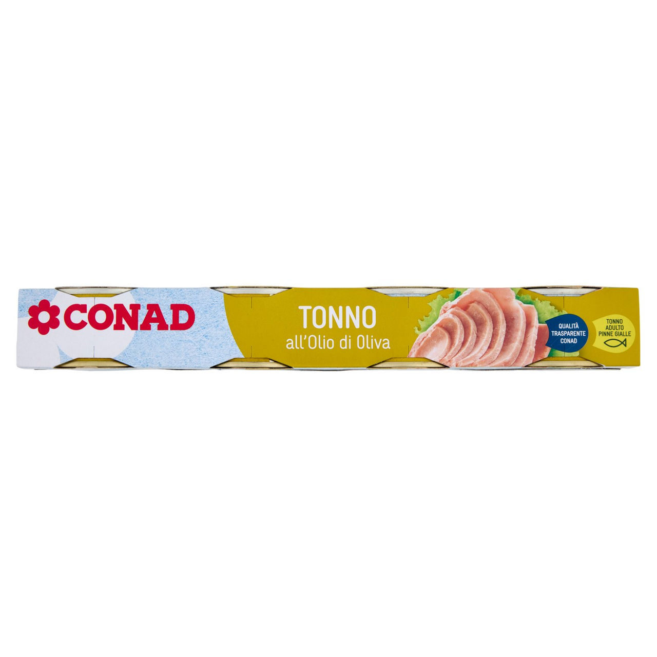 CONAD Tonno all'Olio di Oliva 4 x 70 g