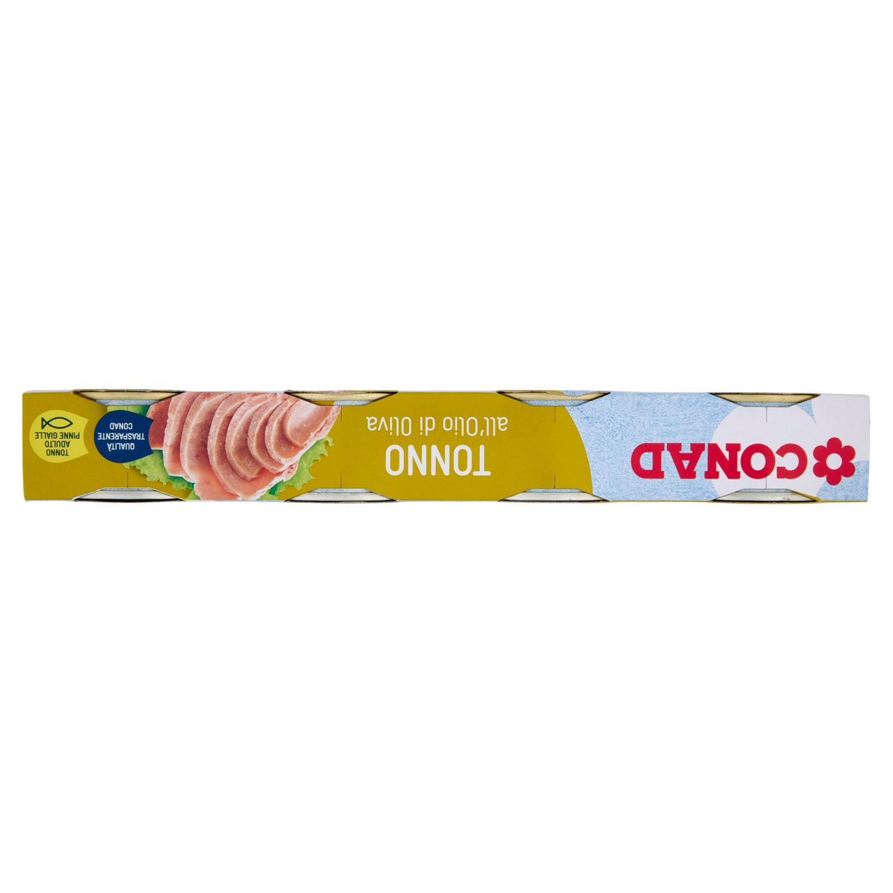 CONAD Tonno all'Olio di Oliva 4 x 70 g