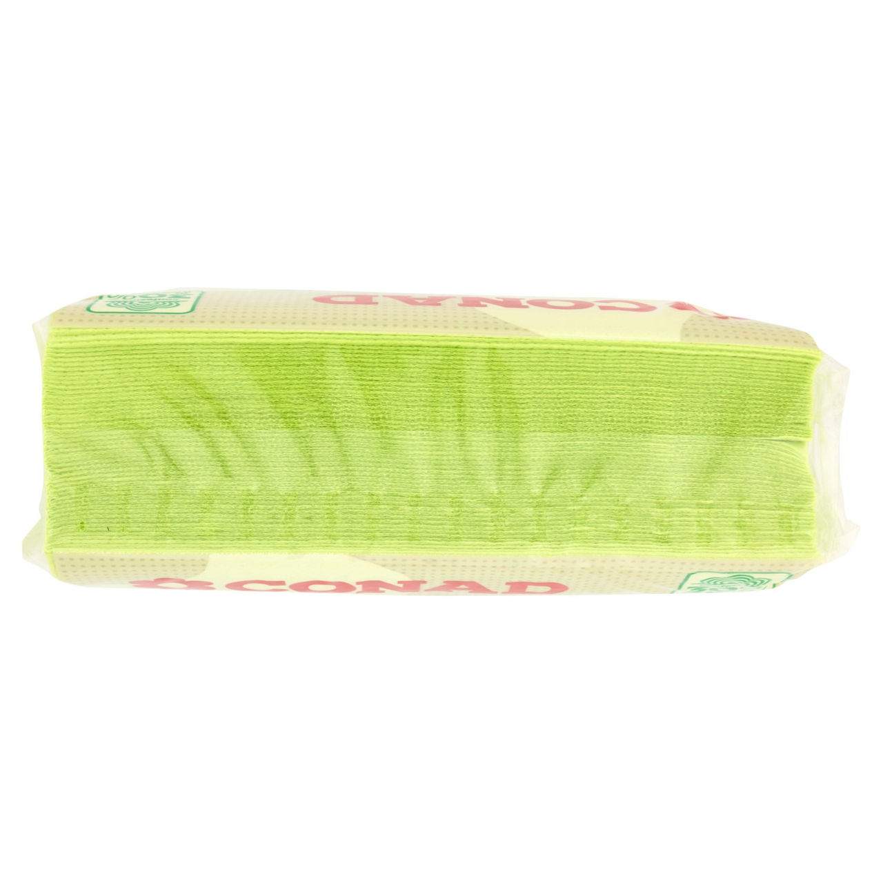 CONAD Tovaglioli Colorati Verdi 2 Veli 50 pz