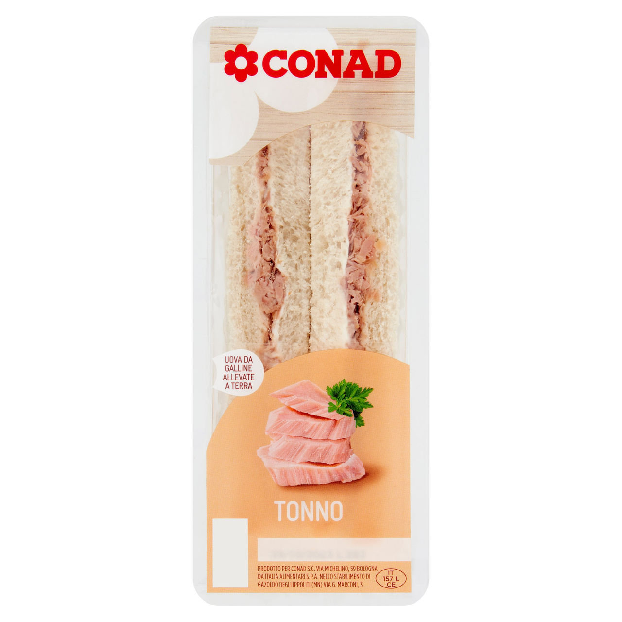Tramezzini Tonno 150 g Conad in vendita online
