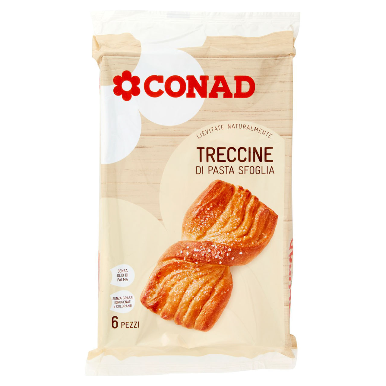 Treccine di Pasta Sfoglia 252 g Conad online