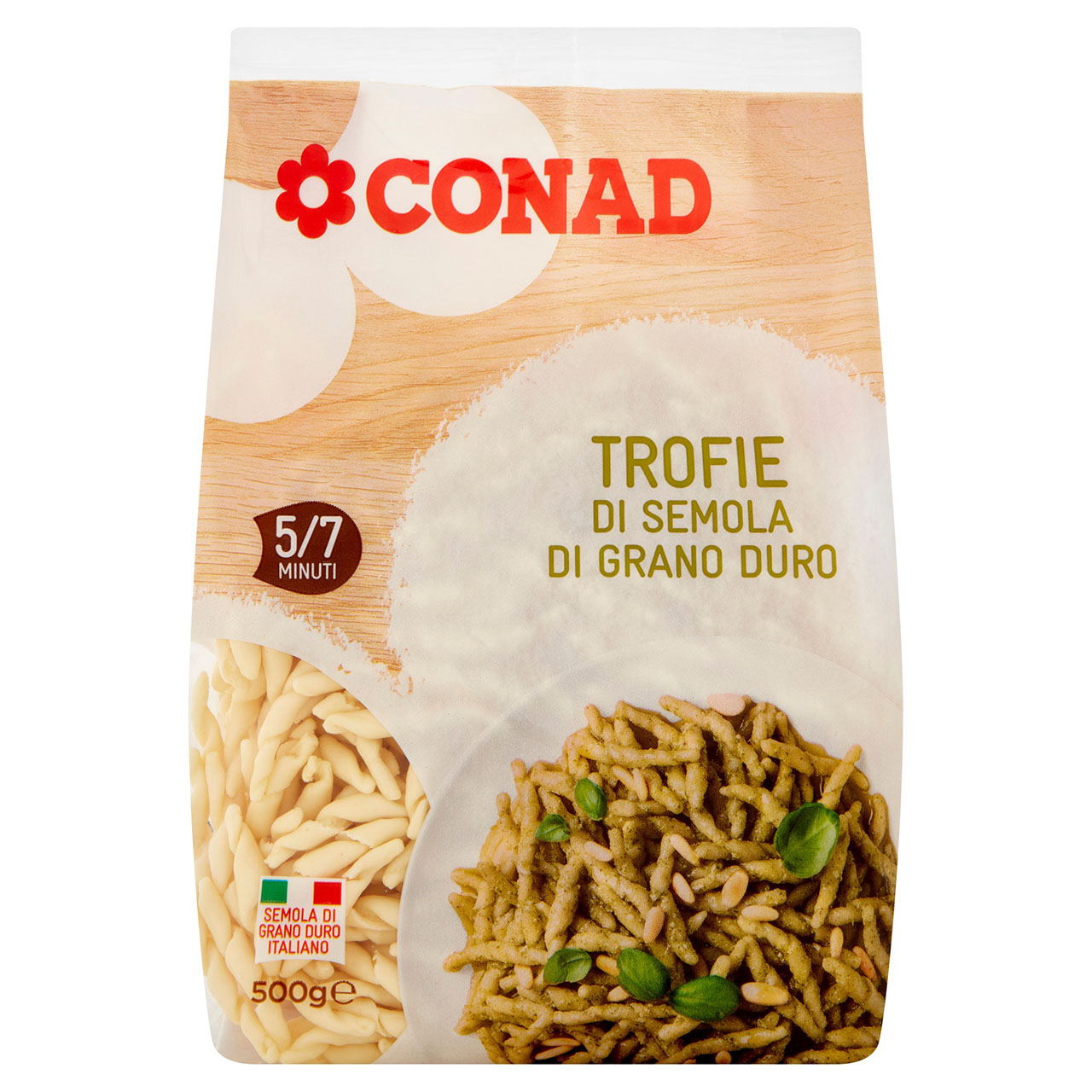 Trofie di Semola di Grano duro 500 g Conad